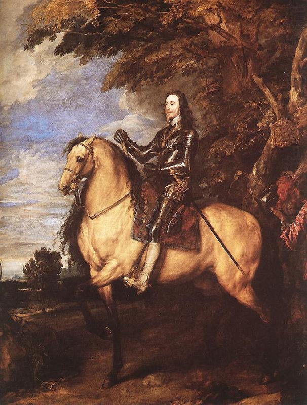 DYCK, Sir Anthony Van Charles I on Horseback fg china oil painting image